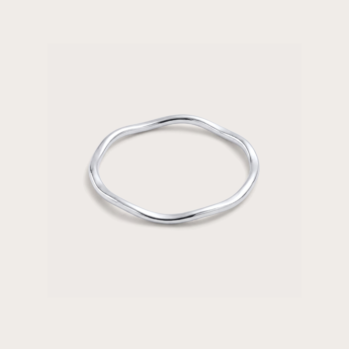 Mobius Ring in silver