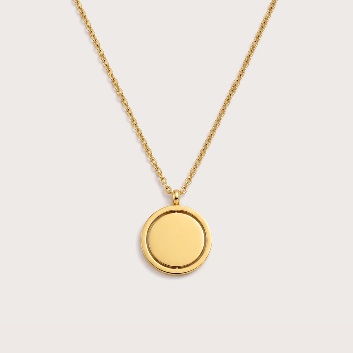 Spinner Necklace in gold