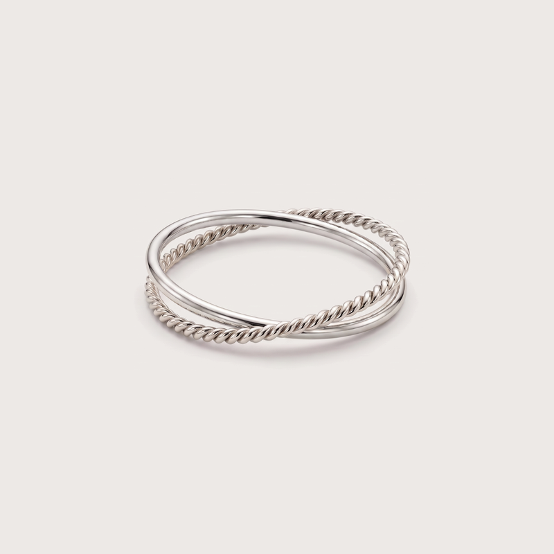 Thread Ring in silver