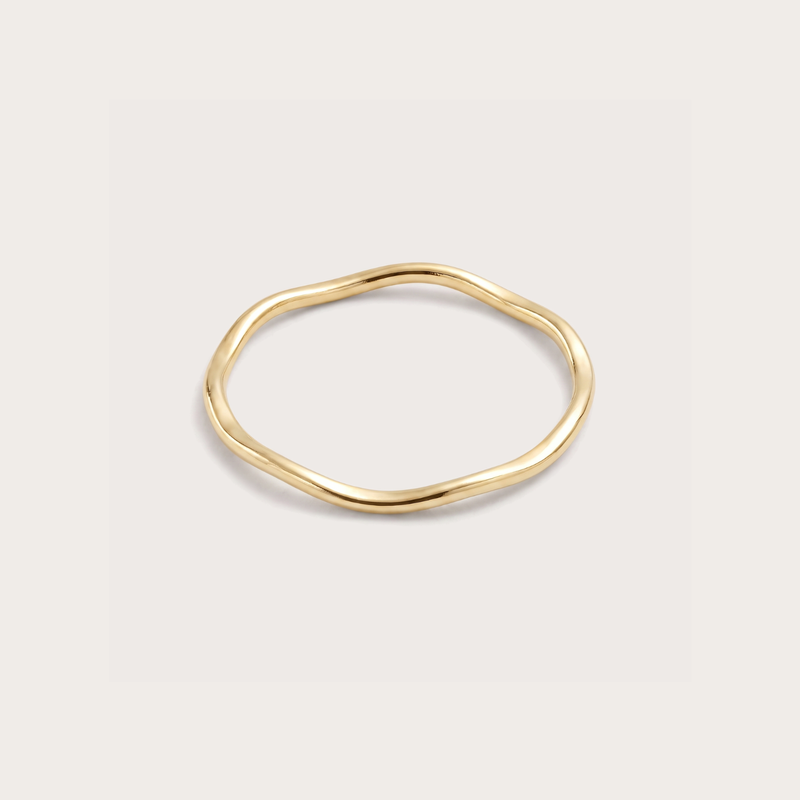 Mobius Ring in gold