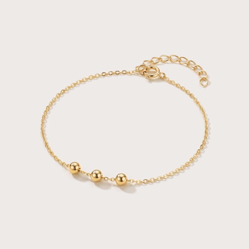 Slider Bracelet in gold