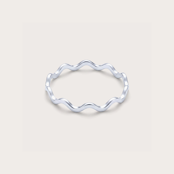 Wave Ring in silver